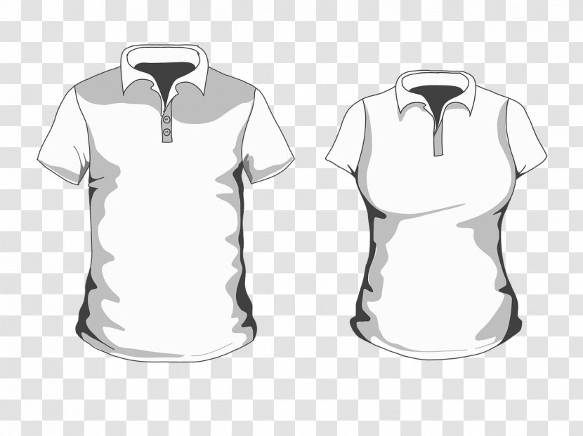 T-shirt Clothing Collar Screen Printing Jersey - T Shirt Transparent PNG