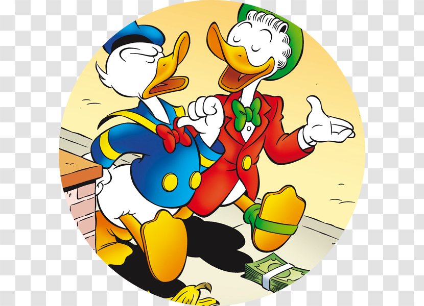 Donald Duck Gladstone Gander Scrooge McDuck Domestic - Vertebrate Transparent PNG