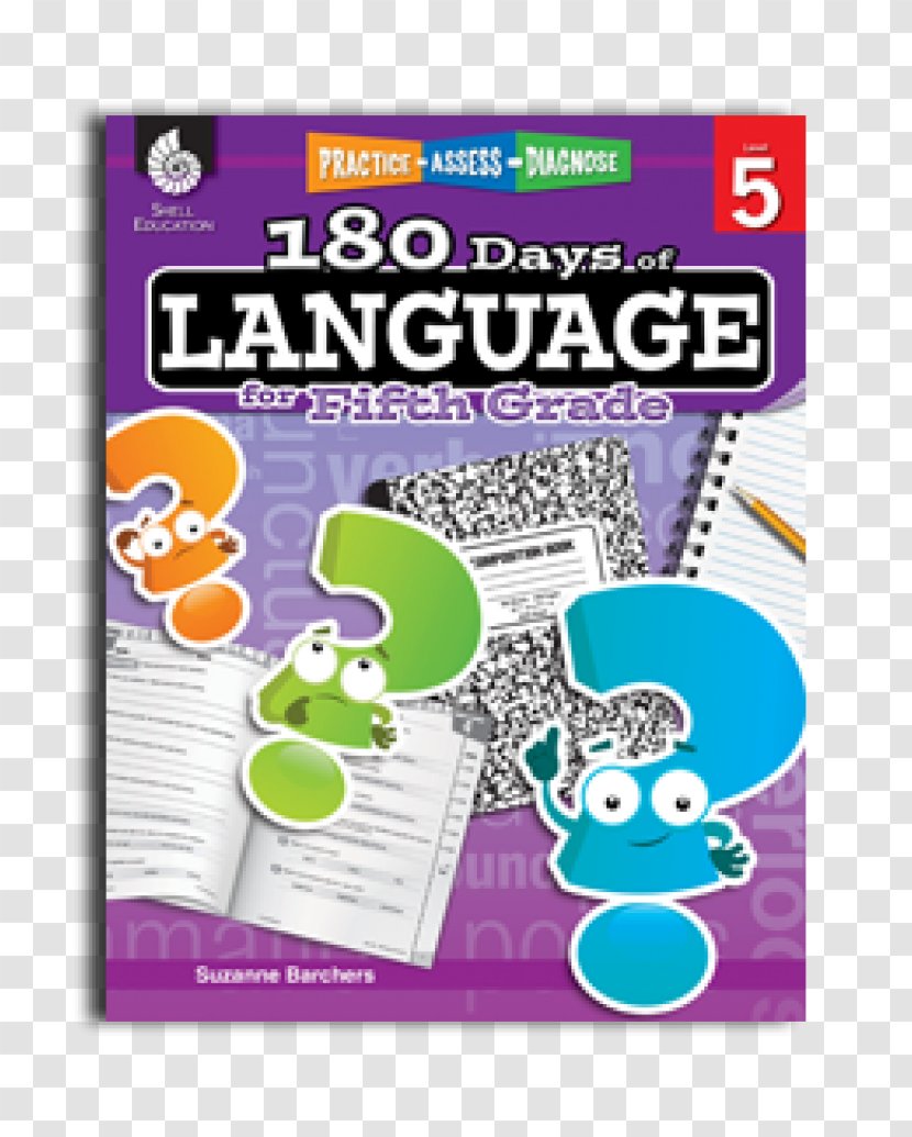 180 Days Of Language For First Grade: Practice, Assess, Diagnose Sixth Grade Grammar Arts - Grading In Education - Student Transparent PNG