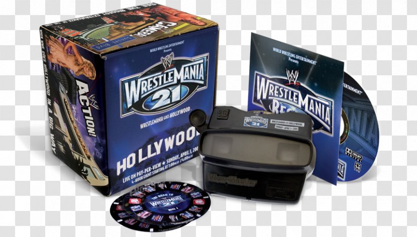 WrestleMania 21 View-Master Marketing 3D Film Brand - Frame - View Master Transparent PNG