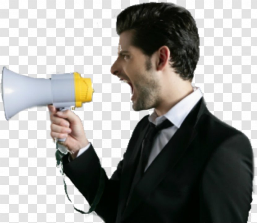 Megaphone Stock Photography Screaming - Business Transparent PNG