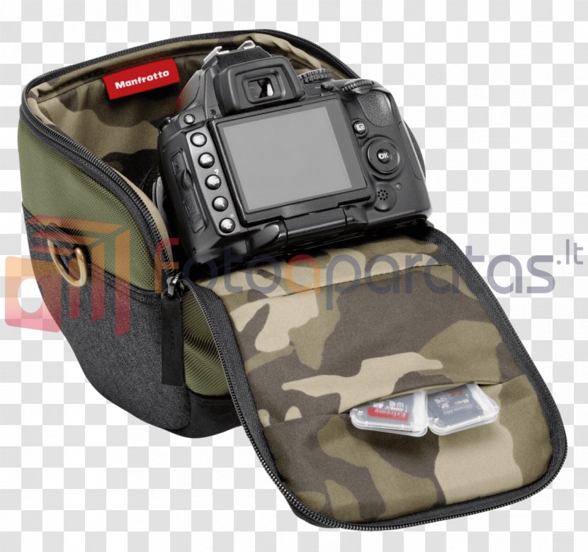 MANFROTTO Shoulder Bag Street Holster Messenger Mirror Fix Manfrotto Camera Digital SLR - Hardware - Backpack Transparent PNG