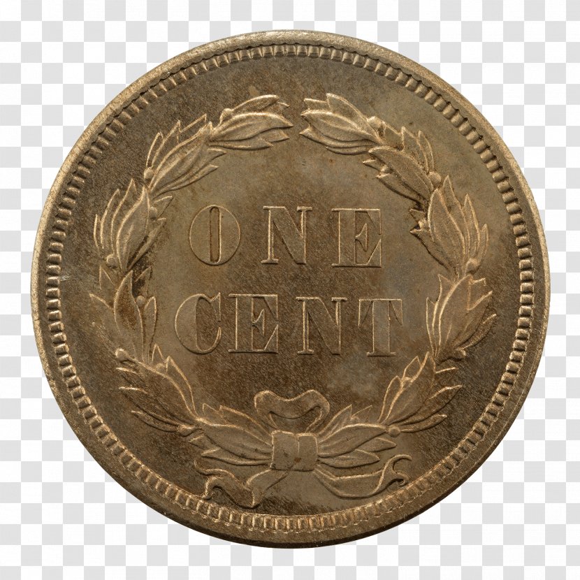 Coinage Of India Indian Head Cent Penny Currency - Medal - Native American Gold Coin Transparent PNG