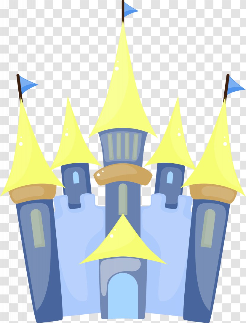 Computer File - Drawing - Flag Castle Transparent PNG