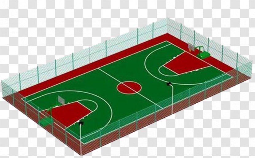 Basketball Court Stadium Football Pitch All-weather Running Track - Allweather - Gymnasium Transparent PNG