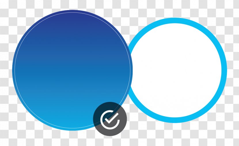 Brand Logo Font - Blue - Circle Transparent PNG