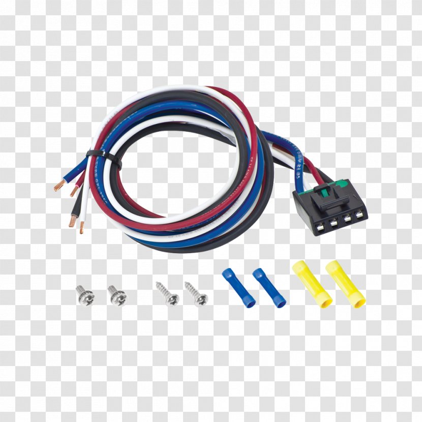 Trailer Brake Controller Cable Harness Wiring Diagram Electrical Connector Wires & - Car Transparent PNG