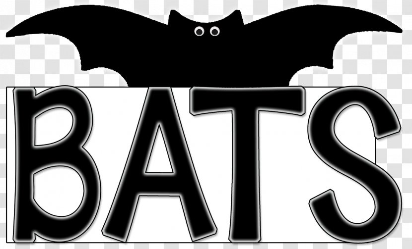 Bat Word Writing Bark Republic Clip Art - Animal - Cliparts Transparent PNG