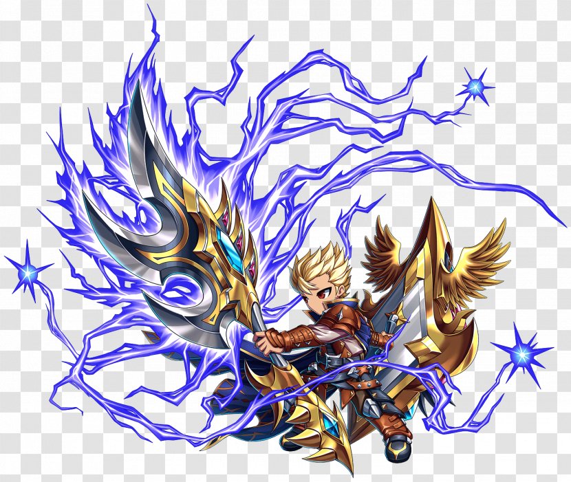 Brave Frontier Game HIT Android - Watercolor Transparent PNG