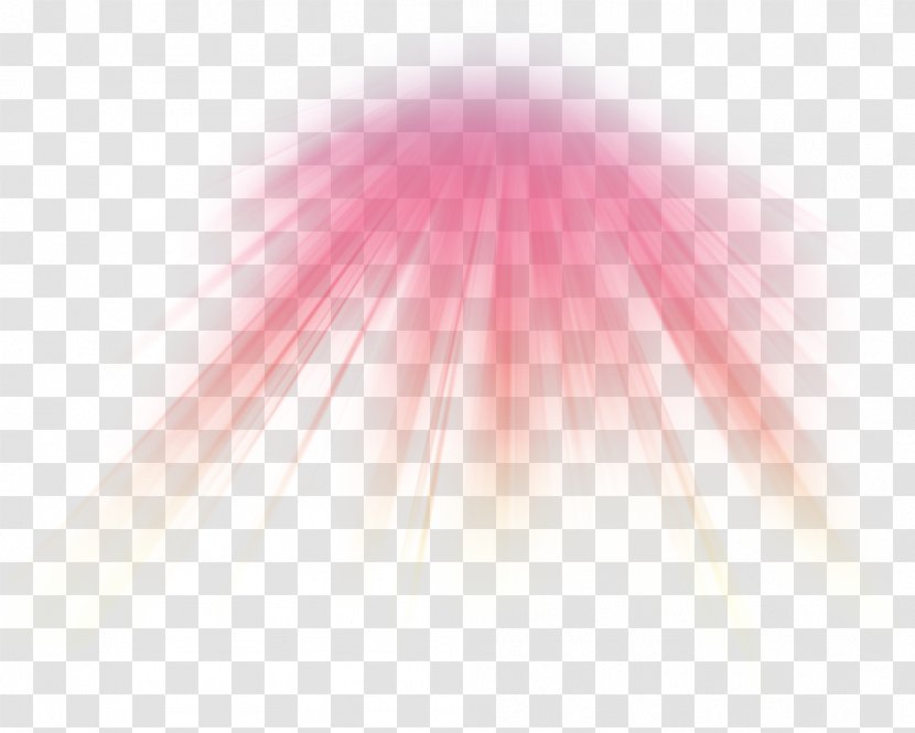 Light Triangle Pattern - Lighting - Red Radial Effect Transparent PNG