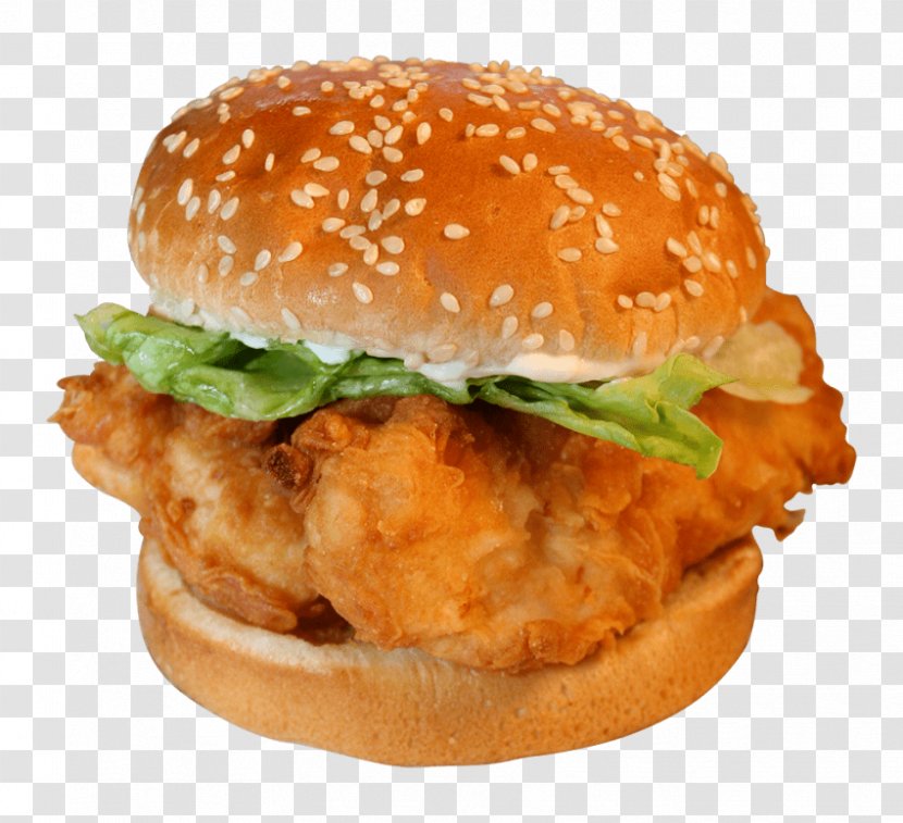 Hamburger Chicken Hot Dog KFC - Salmon Burger Transparent PNG