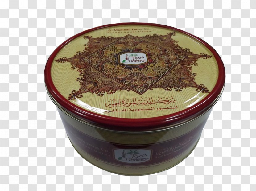 Al Madinah Dates Co. Tin Can Date Palm - Almond Transparent PNG