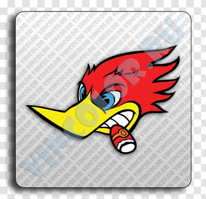 Woody Woodpecker Racing Cartoon - Fictional Character - Logo Transparent PNG