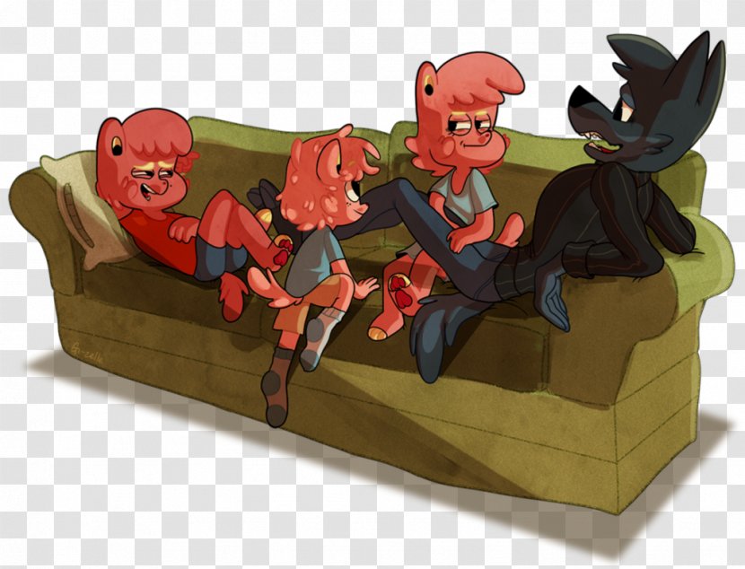 Figurine Character Cartoon Fiction - Couch Potato Transparent PNG