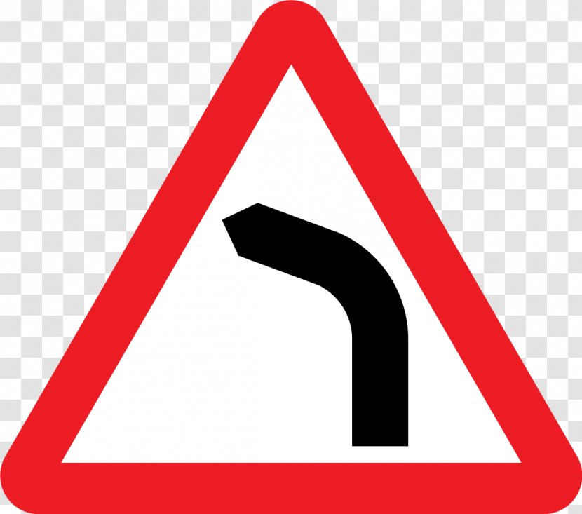 Traffic Sign Warning Road - Highway Code - Signboard Transparent PNG