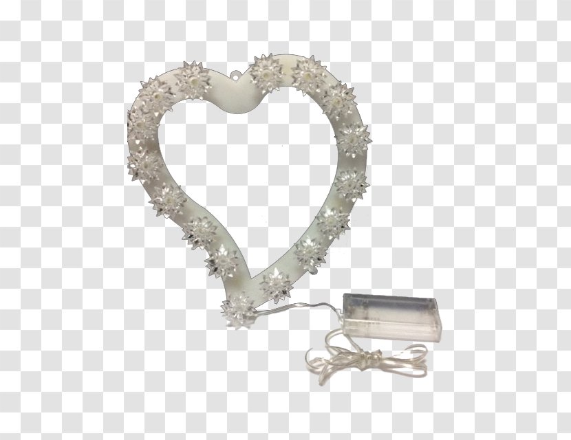Silver - Heart Transparent PNG
