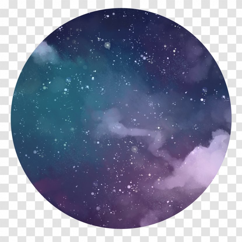 Circle Galaxy Star Astronomical Object - Purple - Astronomy Transparent PNG