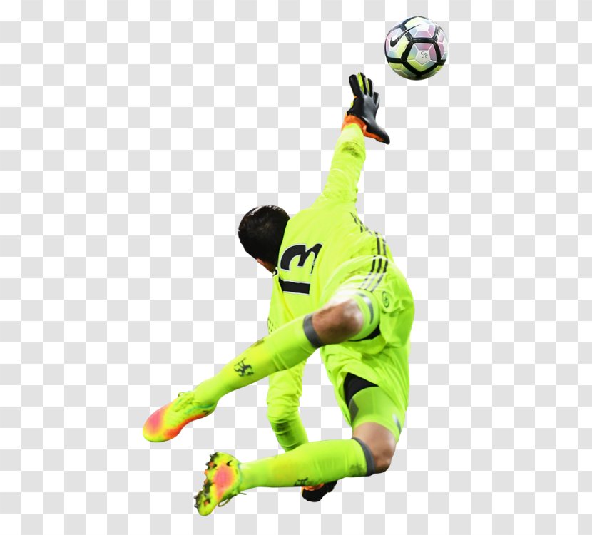 Chelsea F.C. Sporting Goods Multimedia - England National Under21 Football Team - Thibaut Courtois Transparent PNG