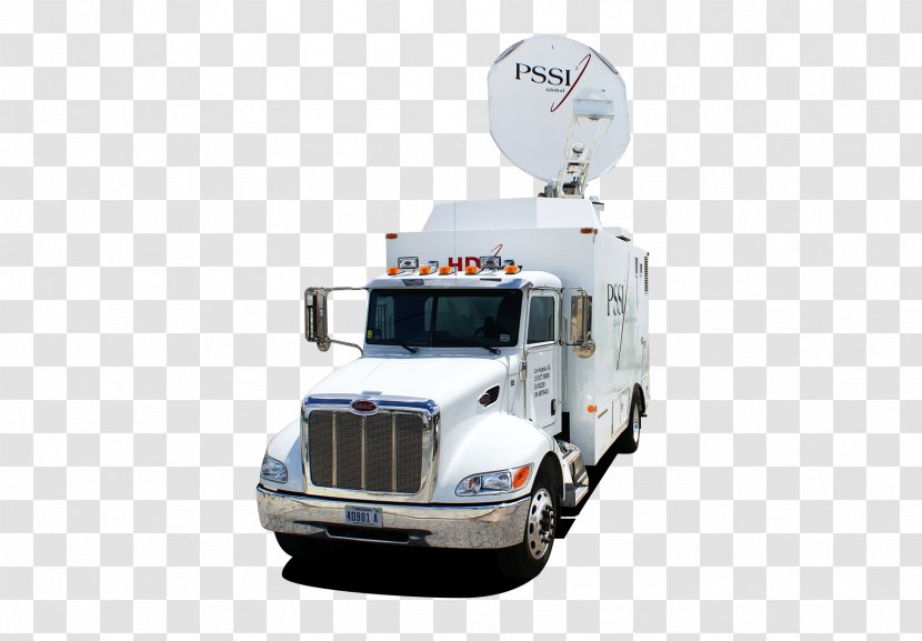 Commercial Vehicle Satellite Truck Telecommunications Link Production Transparent PNG