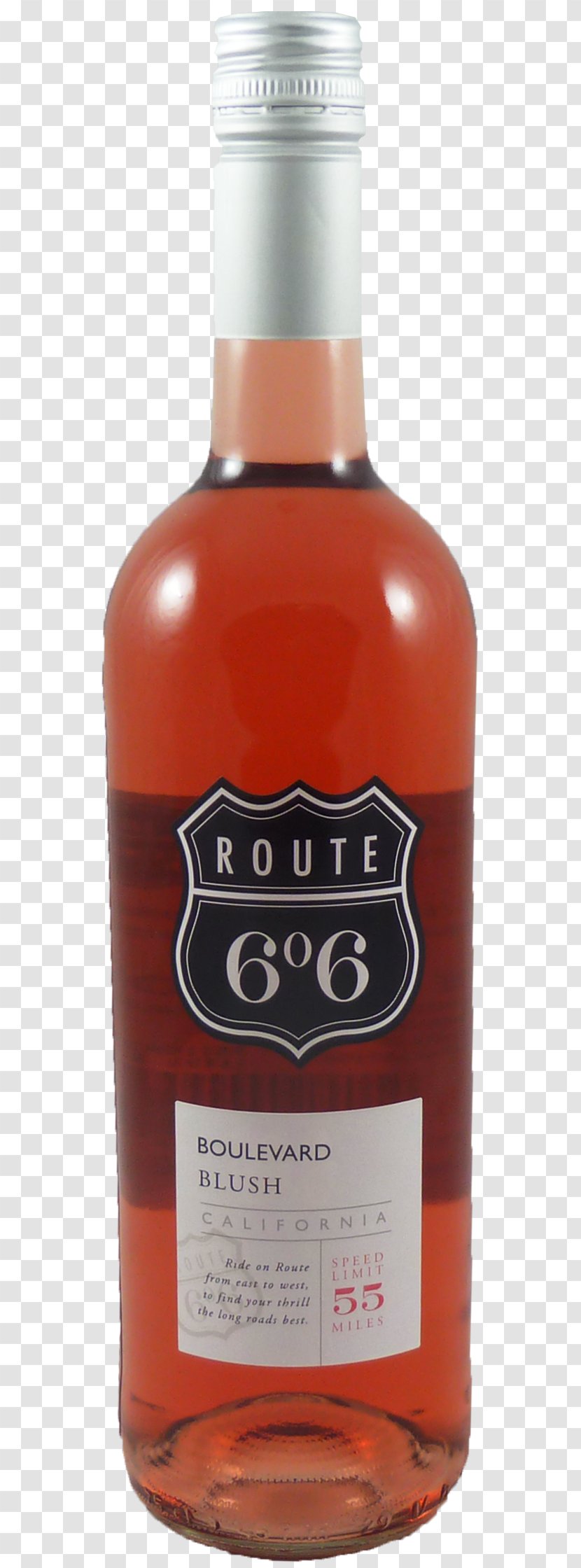 Liqueur Dessert Wine Rosé U.S. Route 66 - Drink Transparent PNG