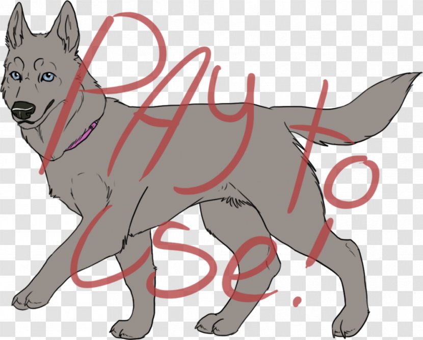Dog Breed Clip Art Cartoon Line - Fauna Transparent PNG