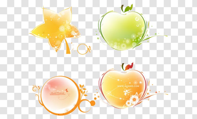 Macintosh Apple Clip Art - Watercolor - All Kinds Of Notes Transparent PNG