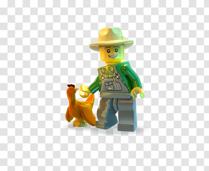 Lego City Undercover: The Chase Begins Wii U - Undercover - Farmer Transparent PNG