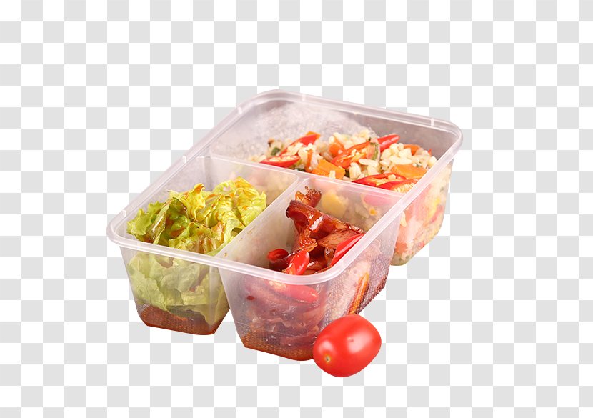 Fast Food Vegetarian Cuisine Bento Wonton Hainanese Chicken Rice - Eintopf - Grain Work Meal Material Transparent PNG