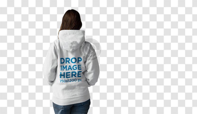 Hoodie T-shirt Sweater Clothing - Mockup - Stage Backdrop Transparent PNG