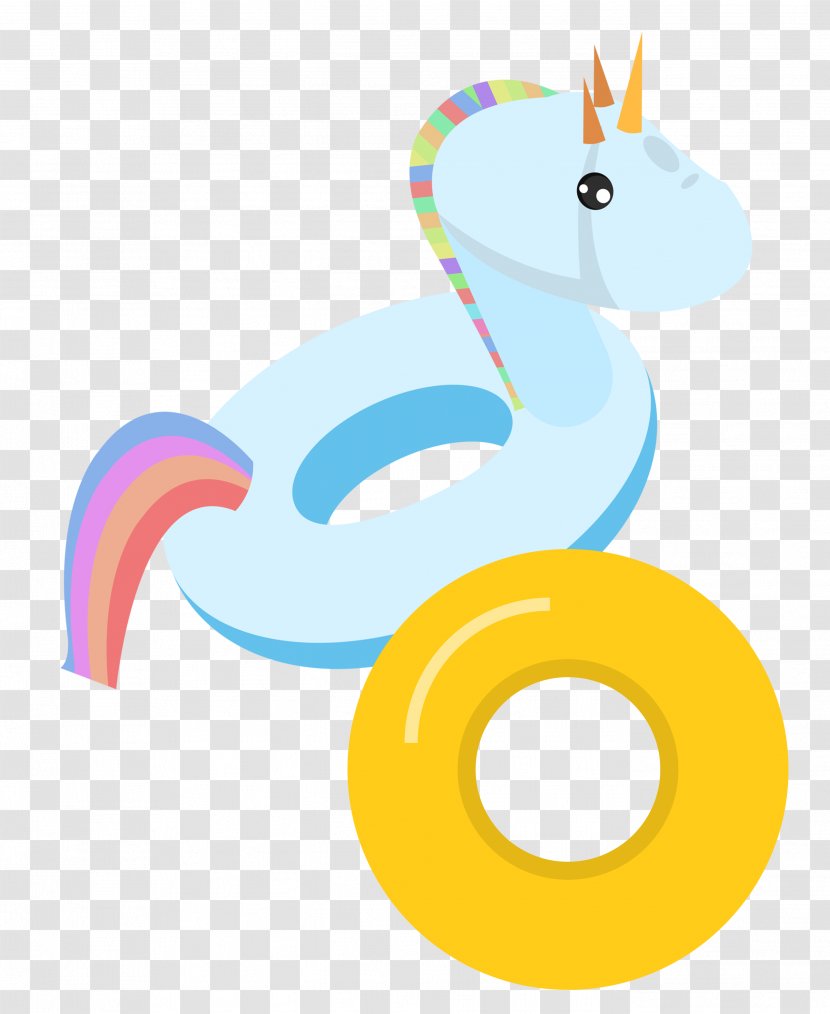 Lifebuoy Clip Art - Swim Ring - Unicorn Transparent PNG