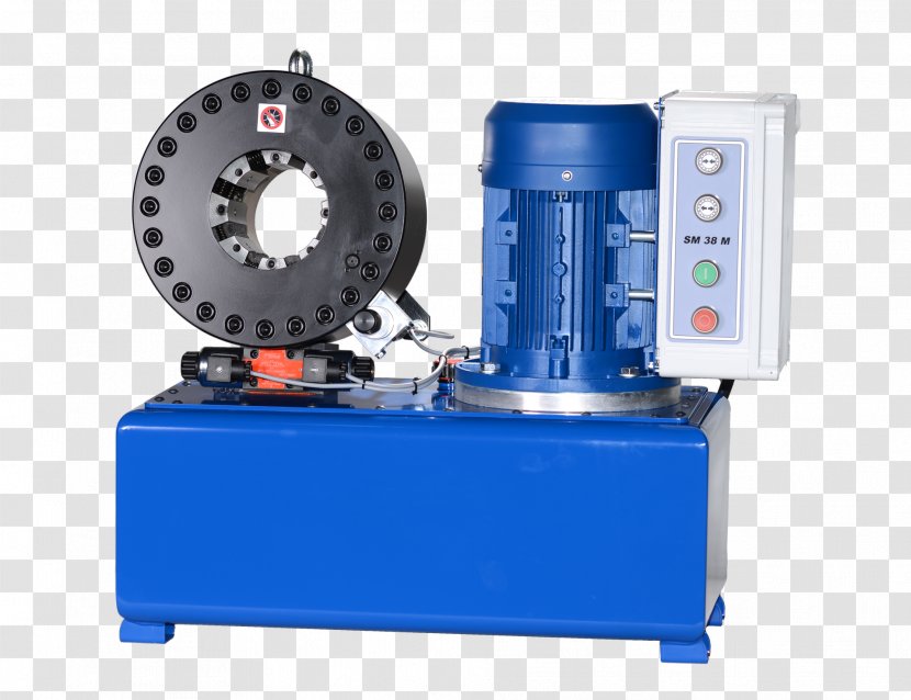 Hose Machine Hydraulic Press Рукав высокого давления Hydraulics - Manufacturing - Machinery Transparent PNG