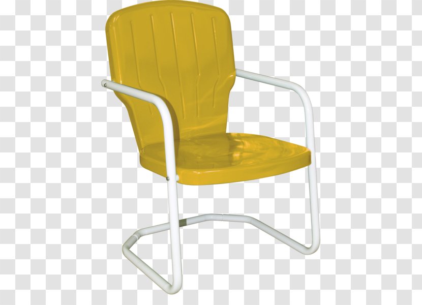 Garden Furniture Table Patio Chair - Yellow Transparent PNG