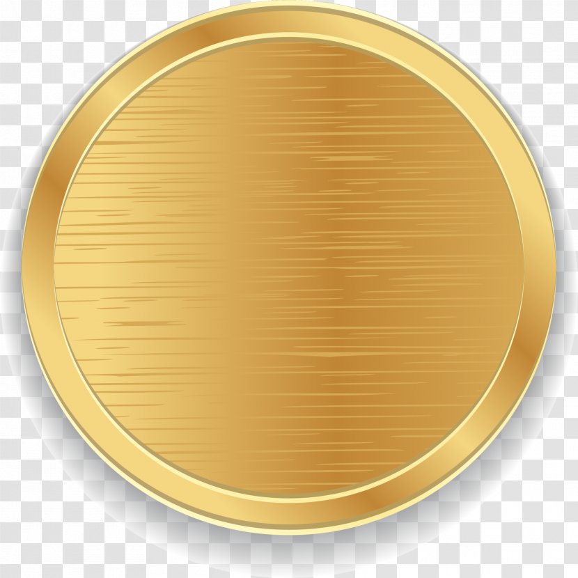 Icon - Rotation - Golden Circle Transparent PNG