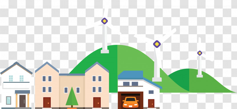 Eco Town Transparent PNG