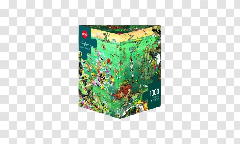 Jigsaw Puzzles Board Game Brik - Under Water Transparent PNG