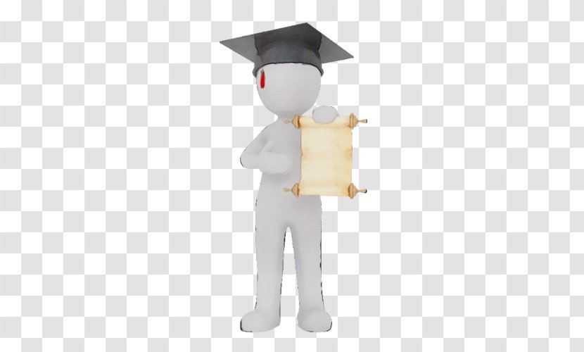 Graduation - Paint - Diploma Headgear Transparent PNG