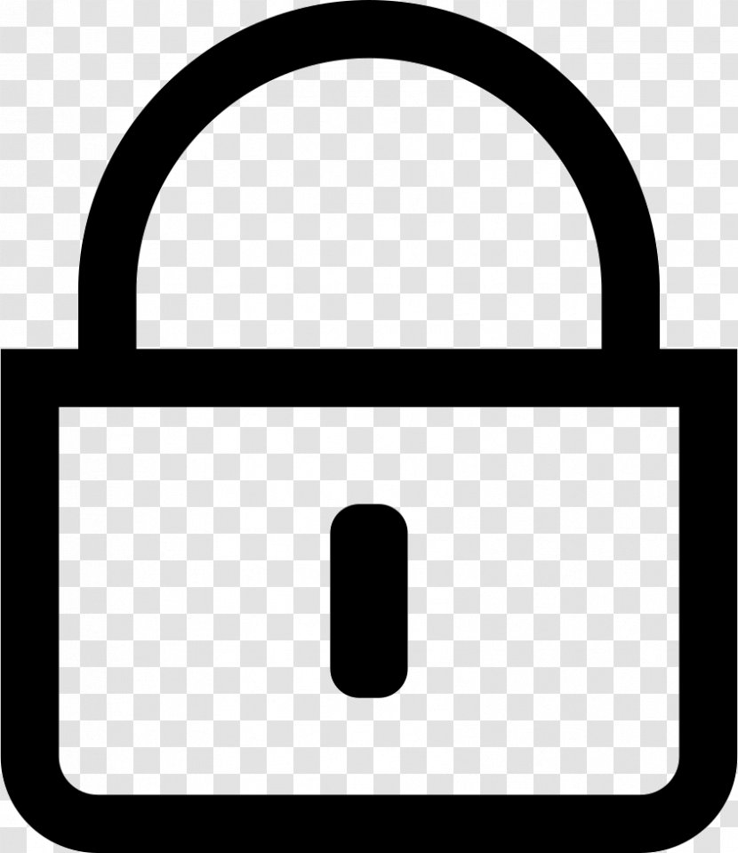 Padlock Clip Art - Rectangle Transparent PNG