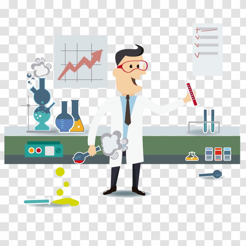 Laboratory Science Scientist Euclidean Vector Chemistry Transparent PNG