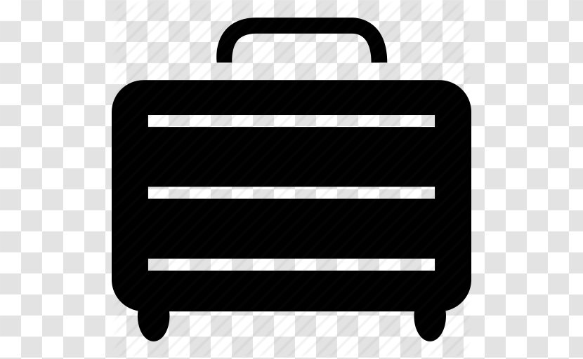 Baggage Suitcase Hotel - Travel - Vector Drawing Transparent PNG