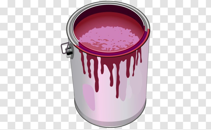 Painting Bucket Vector Graphics Paint Brushes - Jar - Implement Transparent PNG