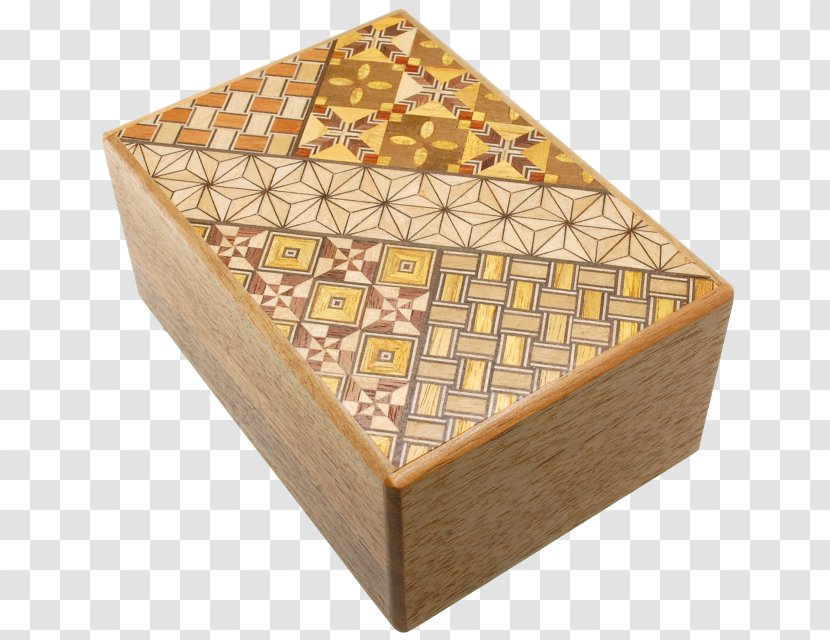 Puzzle Box Walnut Transparent PNG