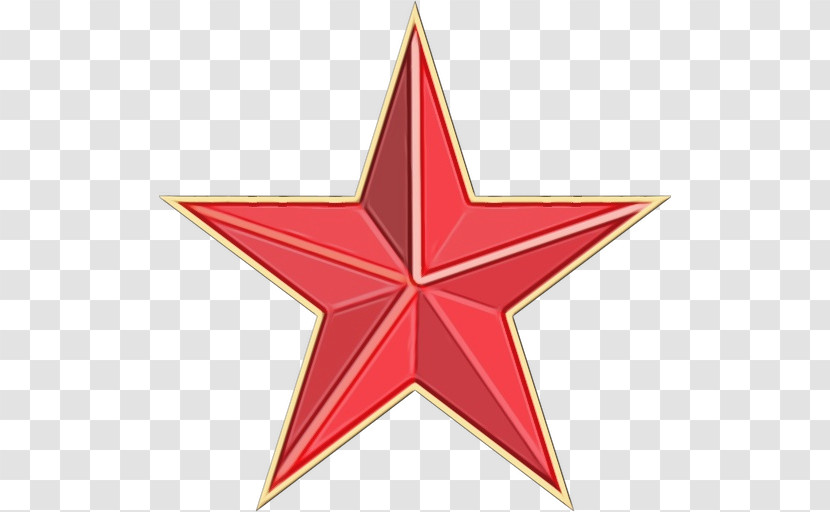 Red Star Transparent PNG