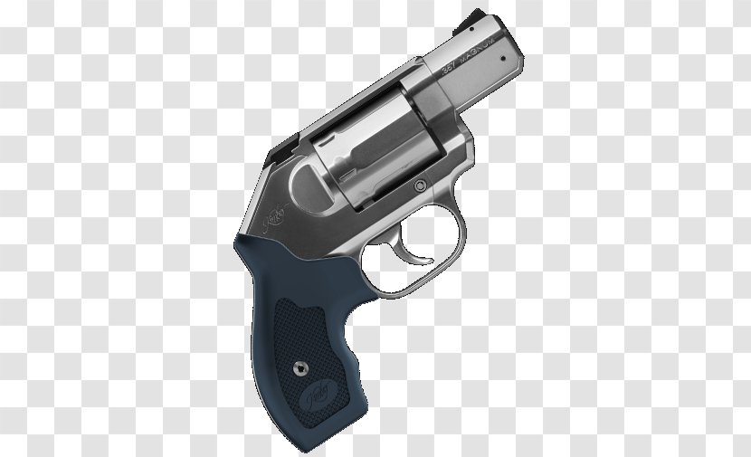 Trigger Revolver Firearm .357 Magnum Weapon - Cartoon - Kimber Transparent PNG