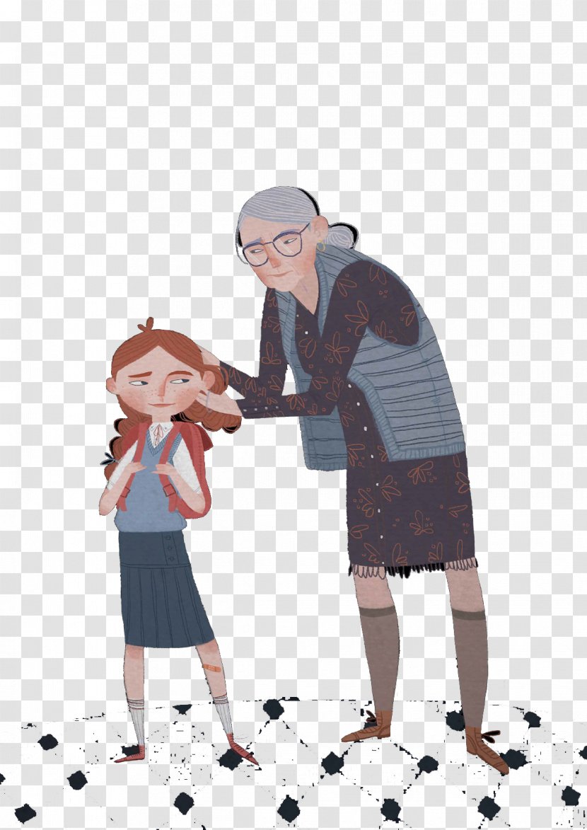 Designer - Watercolor - To The Girl's Hair For Elderly Transparent PNG