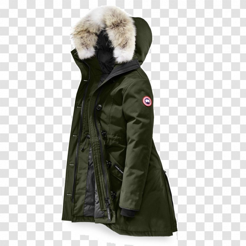 Canada Goose Parka Jacket Down Feather - Leather Helmet Transparent PNG