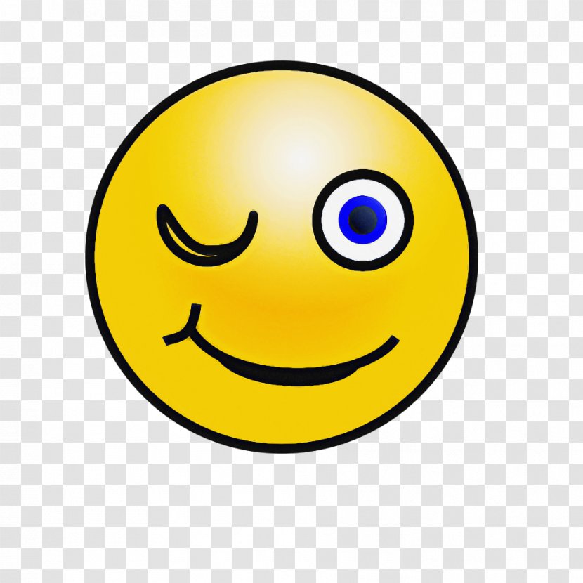 Emoticon - Smile - Happy Eye Transparent PNG
