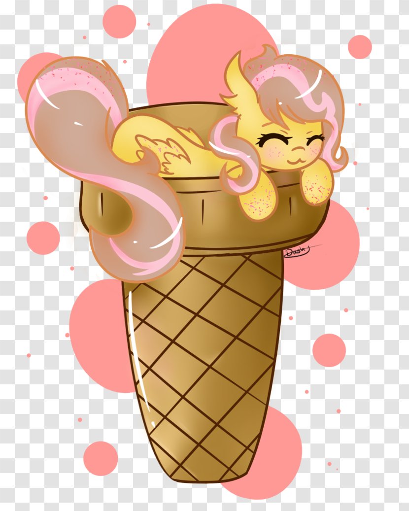 Ice Cream Cones Pink M Flavor Transparent PNG