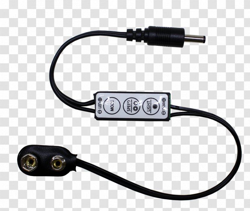 LED Strip Light Light-emitting Diode Nine-volt Battery Dimmer - Laptop Power Adapter - Stair Transparent PNG