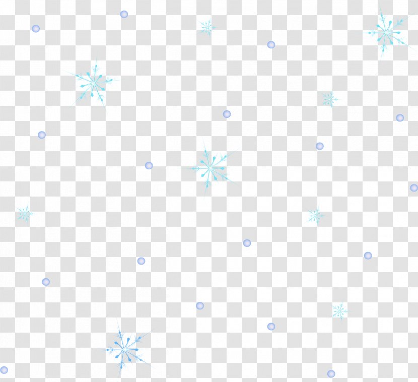 Symmetry Area Angle Pattern - Texture - Blue Snowflake Background Transparent PNG