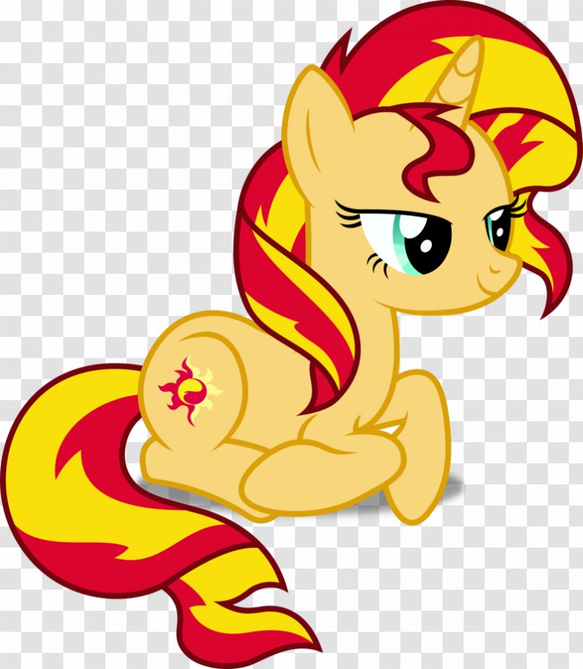 Sunset Shimmer My Little Pony: Equestria Girls Twilight Sparkle - Art - Yellow Transparent PNG